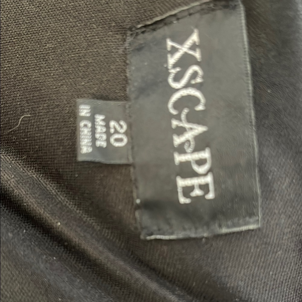 Xscape Black Dress Beautiful for Prom